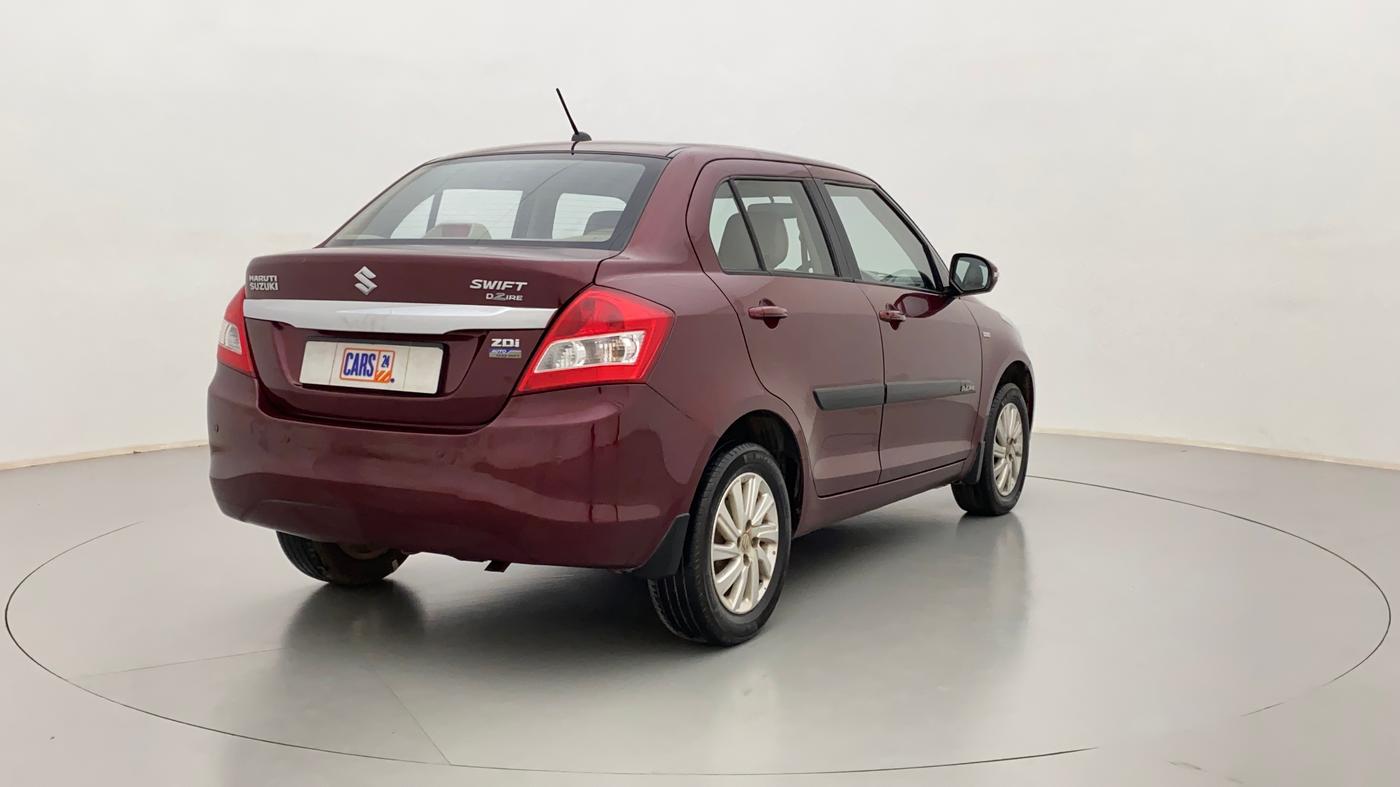 2016 Maruti Swift Dzire ZDI AMT, Diesel, Automatic, 96,344 km, Right Back Diagonal