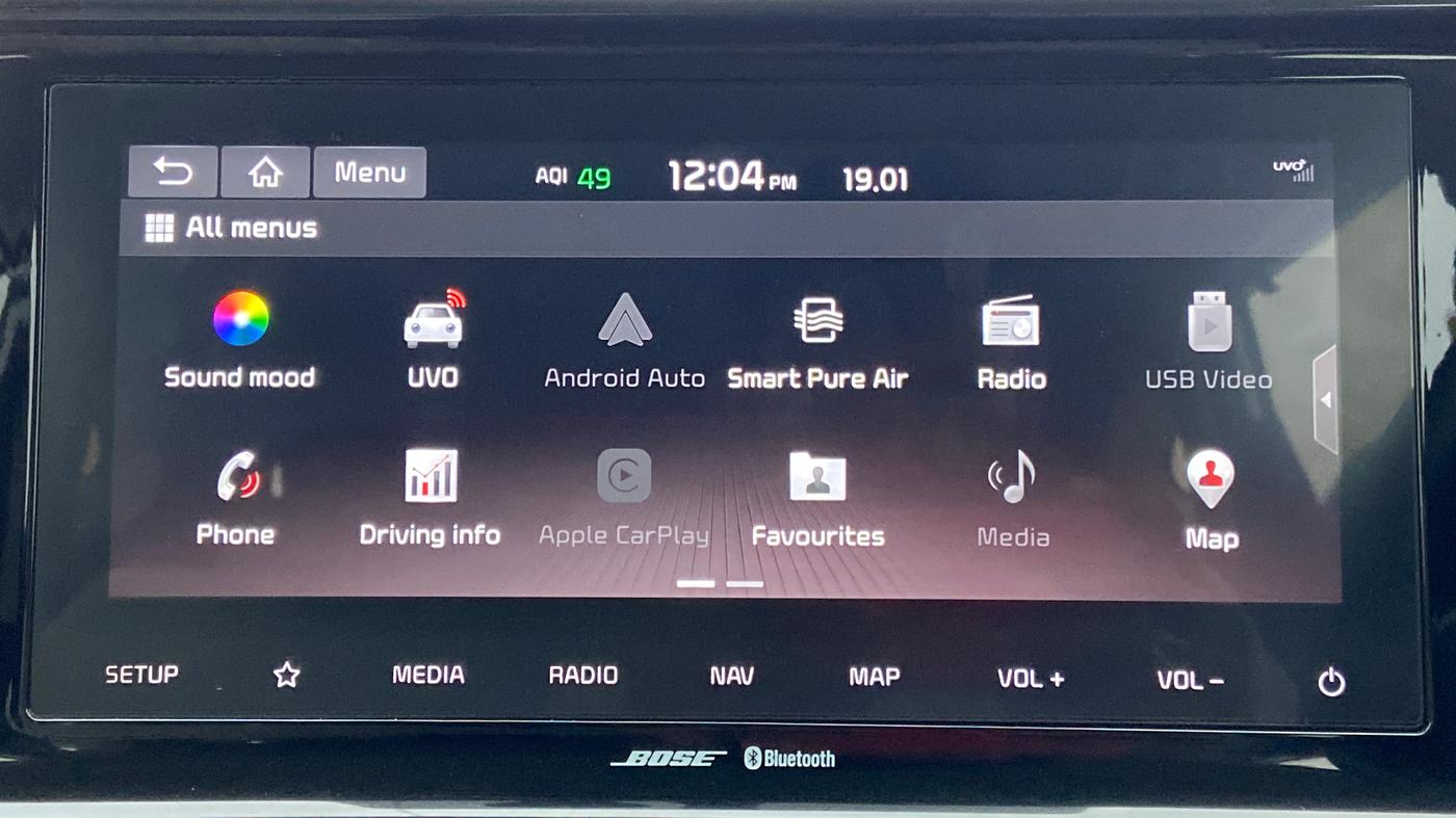 2019 KIA SELTOS 1.4 GTX+ TURBO GDI PETROL AT, Petrol, Automatic, 40,701 km, Apple CarPlay and Android Auto