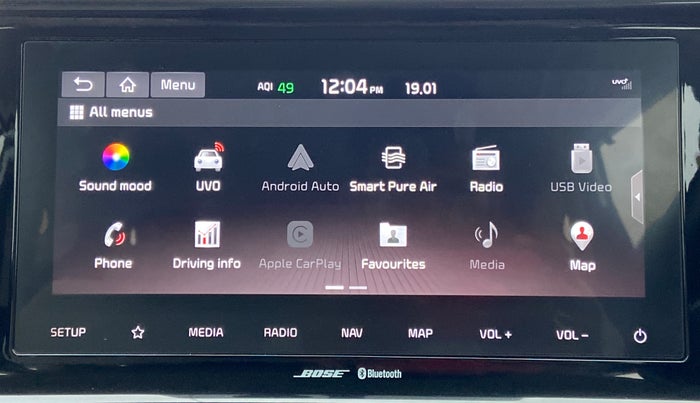 2019 KIA SELTOS 1.4 GTX+ TURBO GDI PETROL AT, Petrol, Automatic, 40,701 km, Apple CarPlay and Android Auto