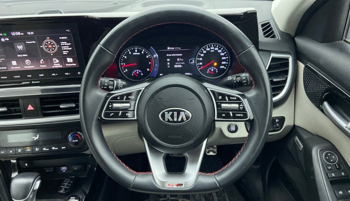2019 KIA SELTOS 1.4 GTX+ TURBO GDI PETROL AT, Petrol, Automatic, 40,701 km, Steering Wheel Close Up