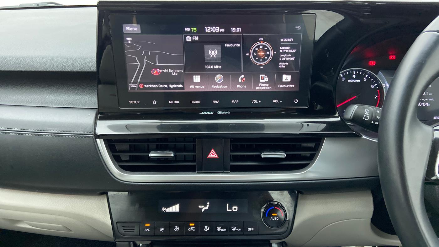 2019 KIA SELTOS 1.4 GTX+ TURBO GDI PETROL AT, Petrol, Automatic, 40,701 km, Air Conditioner