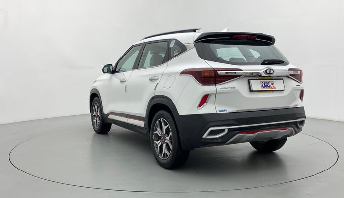 2019 KIA SELTOS 1.4 GTX+ TURBO GDI PETROL AT, Petrol, Automatic, 40,701 km, Left Back Diagonal