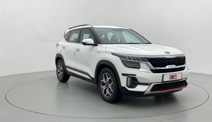 2019 KIA SELTOS 1.4 GTX+ TURBO GDI PETROL AT, Petrol, Automatic, 40,701 km, Right Front Diagonal