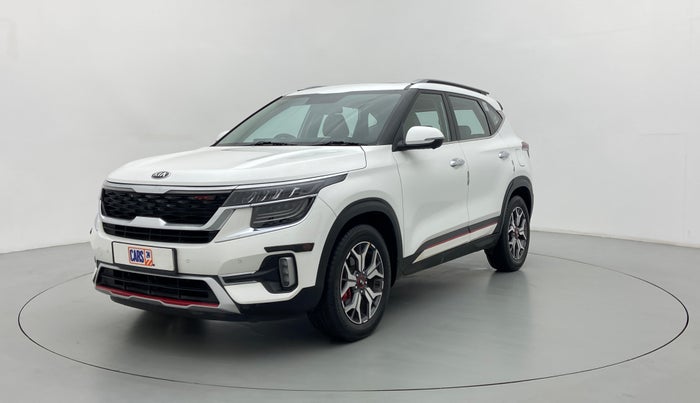 2019 KIA SELTOS 1.4 GTX+ TURBO GDI PETROL AT, Petrol, Automatic, 40,701 km, Left Front Diagonal