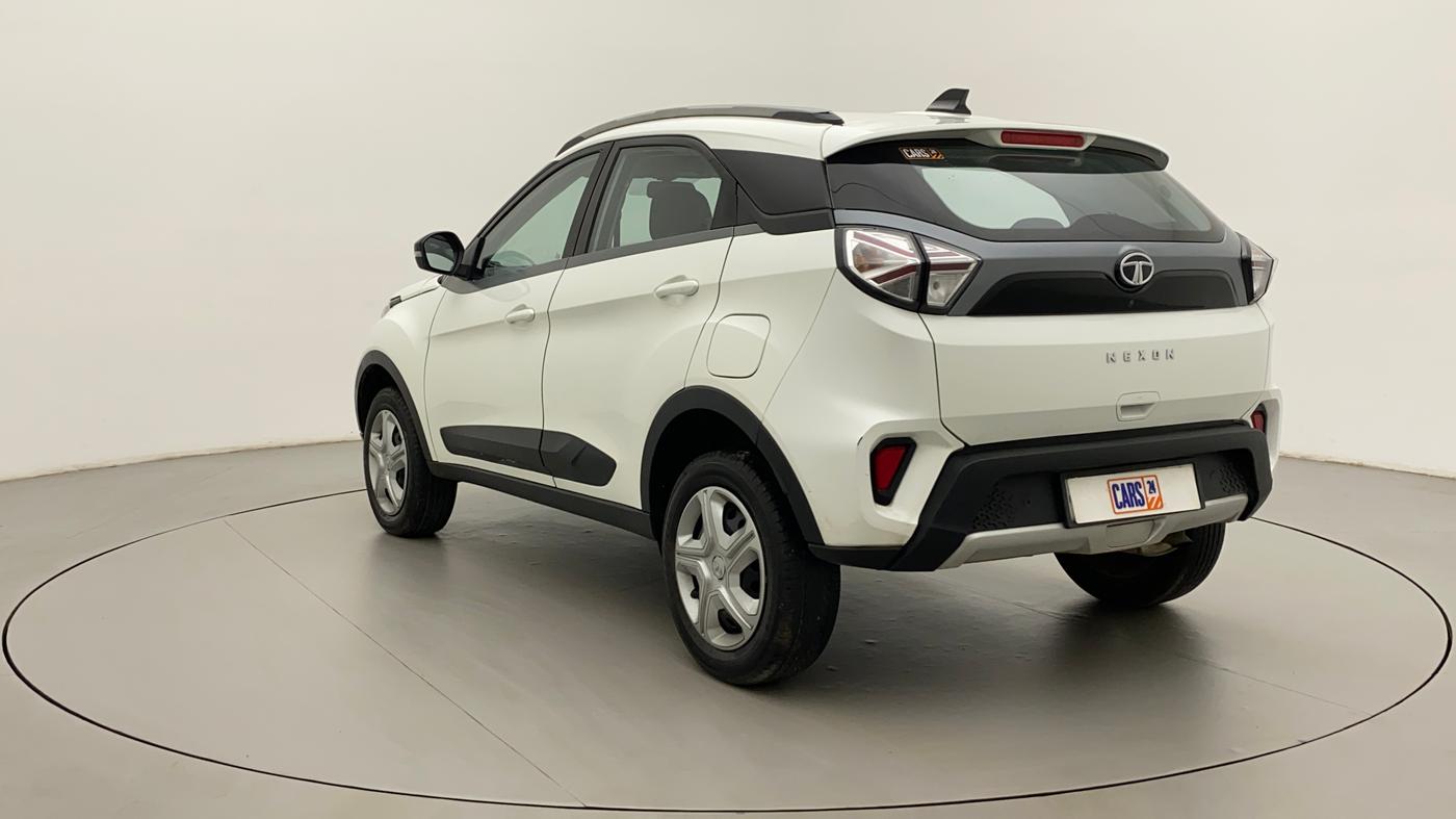 2022 Tata NEXON XZ PETROL, Petrol, Manual, 27,385 km, Left Back Diagonal