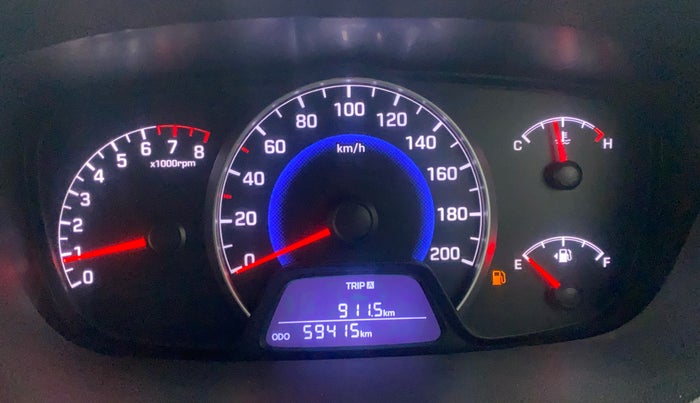 2015 Hyundai Grand i10 ASTA (O) 1.2 KAPPA VTVT, Petrol, Manual, 59,367 km, Odometer Image