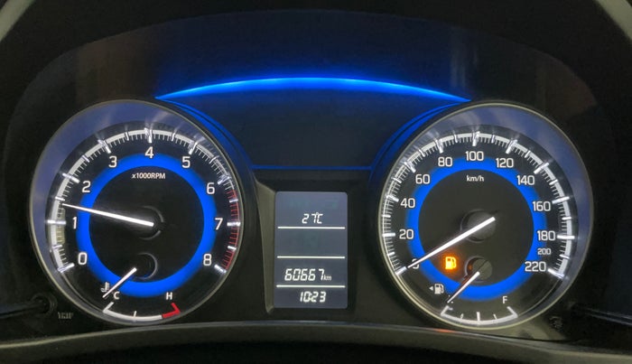 2021 Maruti Baleno DELTA PETROL 1.2, Petrol, Manual, 60,654 km, Odometer Image