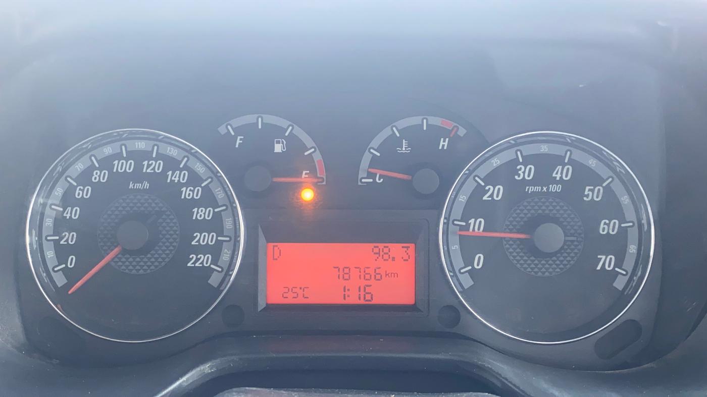 2014 Fiat Grand Punto Dynamic 1.2, Petrol, Manual, 78,730 km, Odometer Image