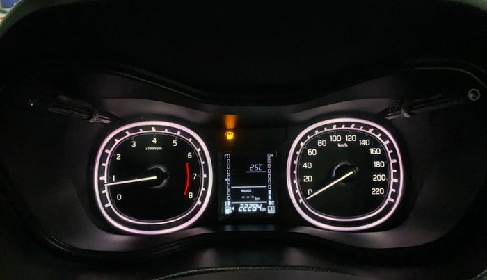 2021 Maruti Vitara Brezza ZXI, Petrol, Manual, 22,275 km, Odometer Image