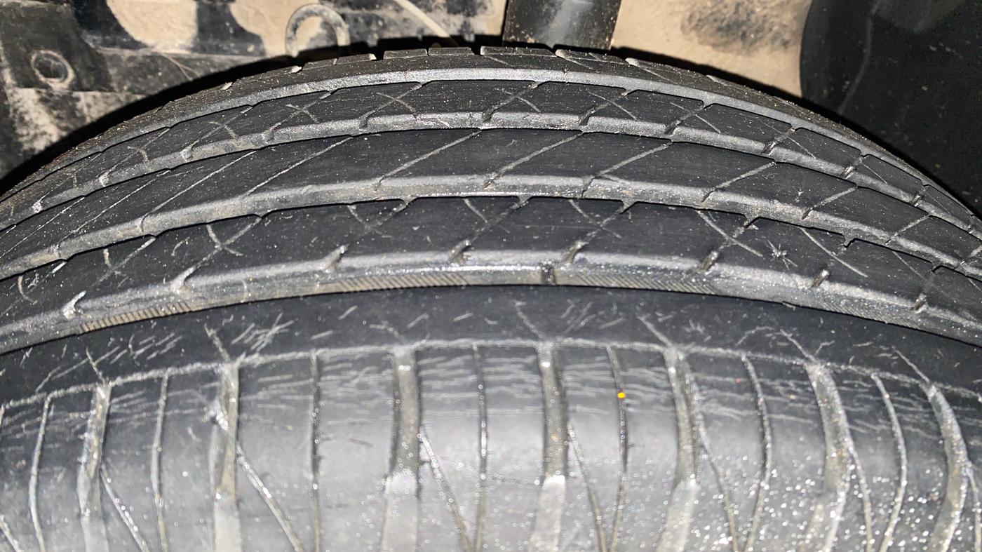 2021 Maruti Vitara Brezza ZXI, Petrol, Manual, 22,275 km, Left Front Tyre Tread