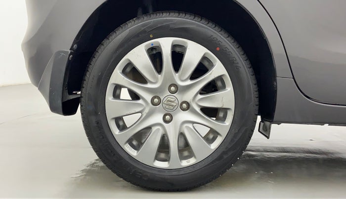 2016 Maruti Baleno ZETA 1.2 K12 CVT, Petrol, Automatic, 54,200 km, Right Rear Wheel