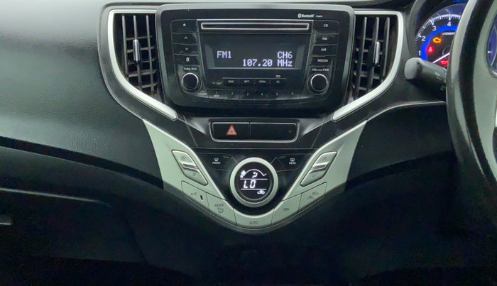 2016 Maruti Baleno ZETA 1.2 K12 CVT, Petrol, Automatic, 54,200 km, Air Conditioner