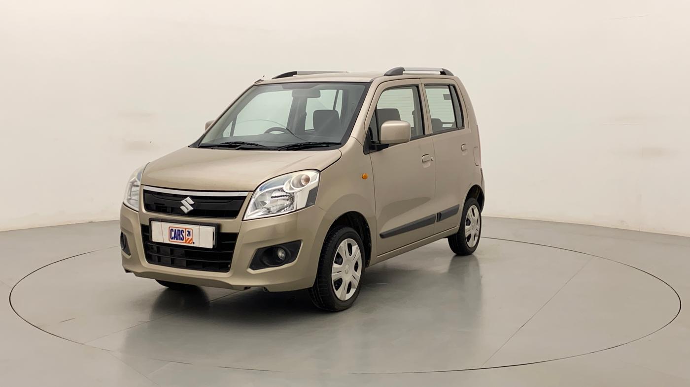2016 Maruti Wagon R 1.0 VXI (O) AMT, Petrol, Automatic, 28,352 km, Left Front Diagonal