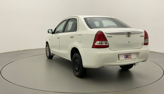 2012 Toyota Etios G, Petrol, Manual, 59,491 km, Left Back Diagonal