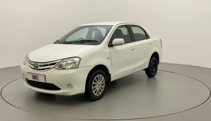 2012 Toyota Etios G, Petrol, Manual, 59,491 km, Left Front Diagonal