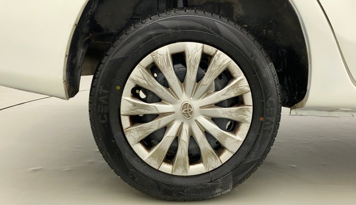 2012 Toyota Etios G, Petrol, Manual, 59,491 km, Right Rear Wheel