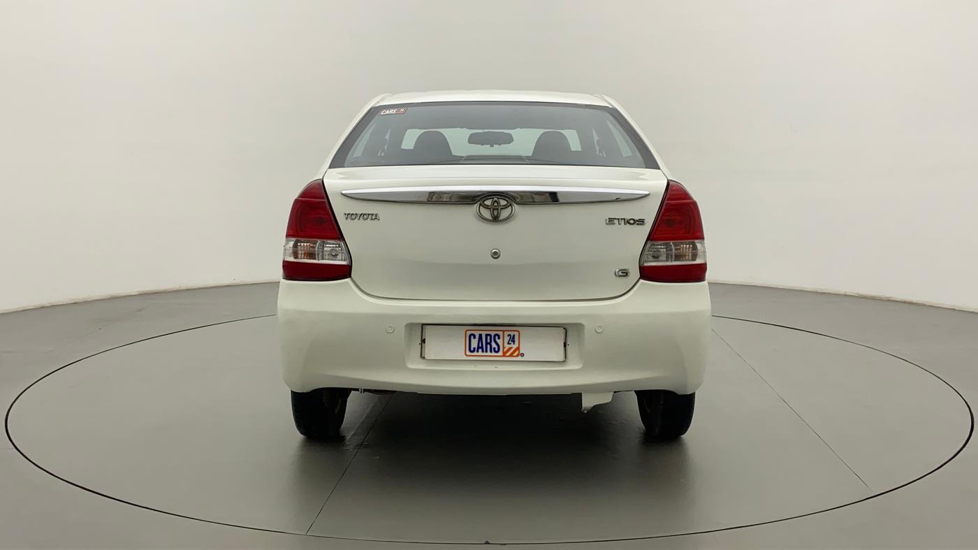 2012 Toyota Etios G, Petrol, Manual, 59,491 km, Back/Rear