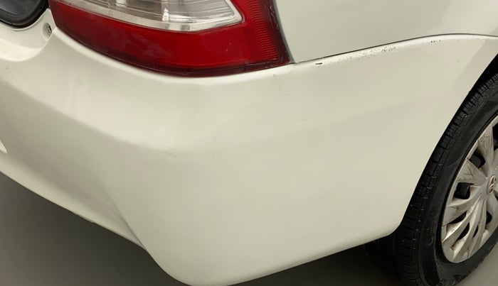 2012 Toyota Etios G, Petrol, Manual, 59,491 km, Rear bumper - Minor scratches