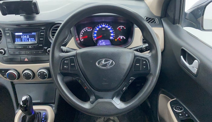 2017 Hyundai Xcent S AT 1.2, Petrol, Automatic, 37,353 km, Steering Wheel Close Up