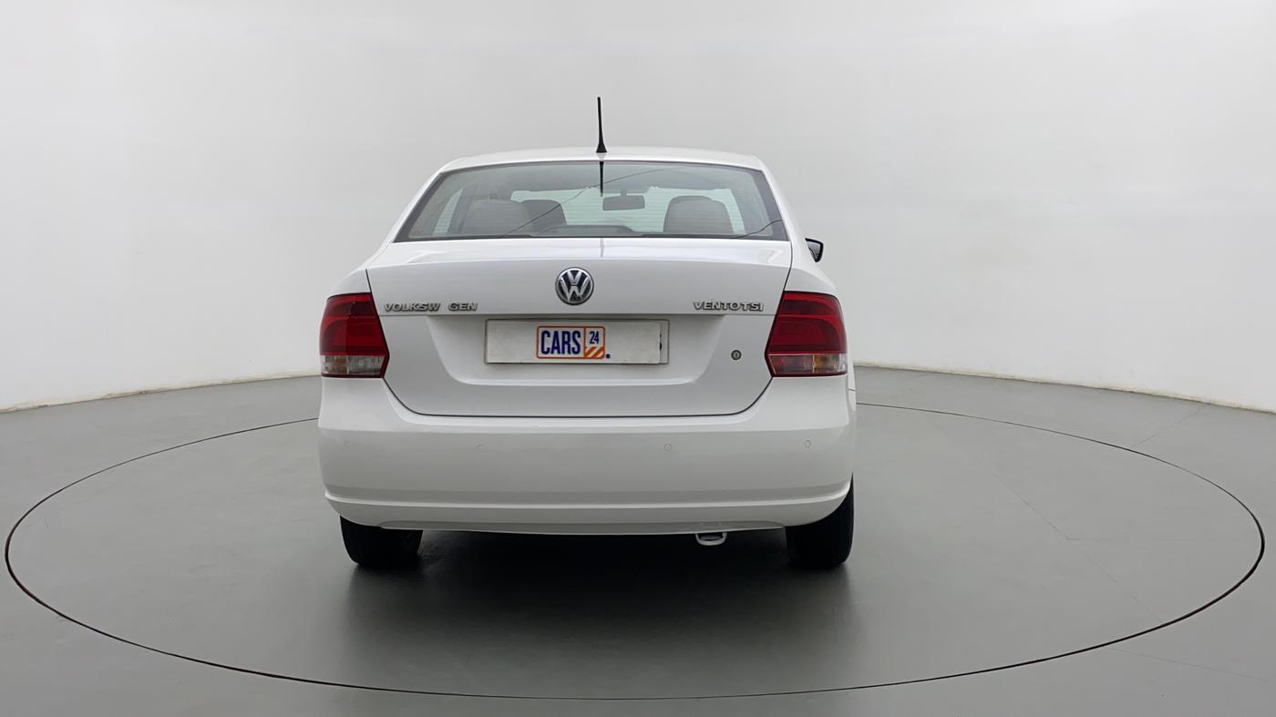 2014 Volkswagen Vento COMFORTLINE TSI AT, Petrol, Automatic, 40,575 km, Back/Rear