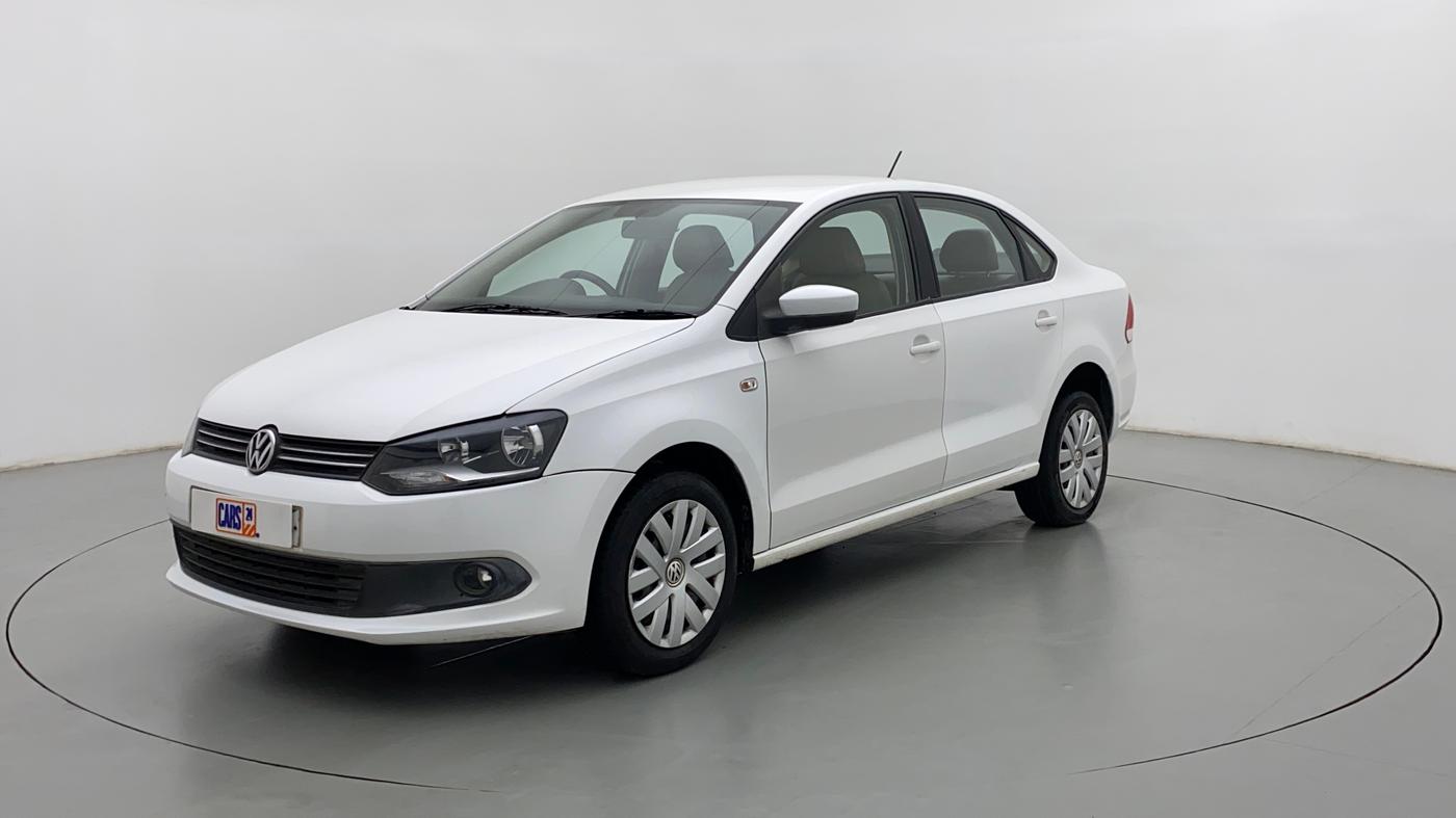 2014 Volkswagen Vento COMFORTLINE TSI AT, Petrol, Automatic, 40,575 km, Left Front Diagonal