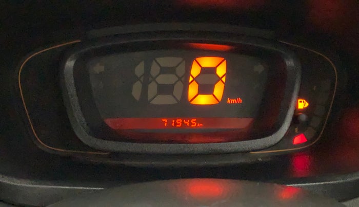 2017 Renault Kwid RXT 0.8 (O), Petrol, Manual, 71,945 km, Odometer Image