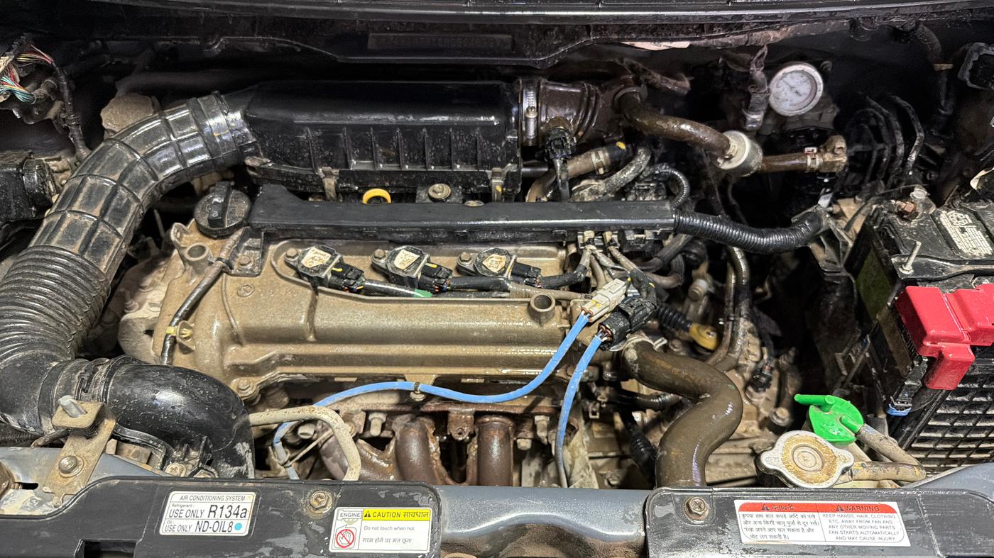 2021 Maruti New Wagon-R LXI CNG (O) 1.0, CNG, Manual, 65,334 km, Engine View