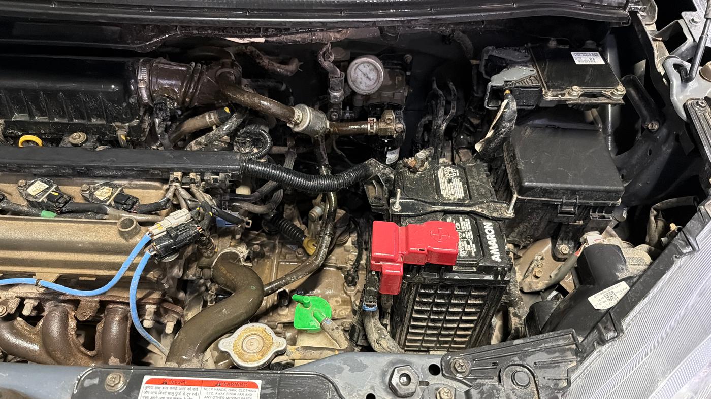 2021 Maruti New Wagon-R LXI CNG (O) 1.0, CNG, Manual, 65,334 km, Engine View - Left
