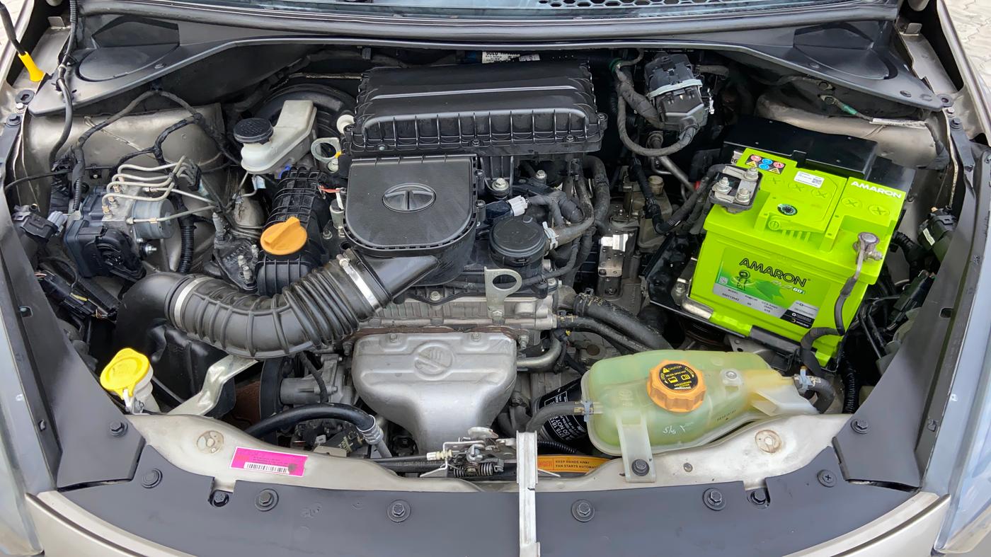 2019 Tata TIGOR XZA PLUS PETROL, Petrol, Automatic, 76,569 km, Engine View