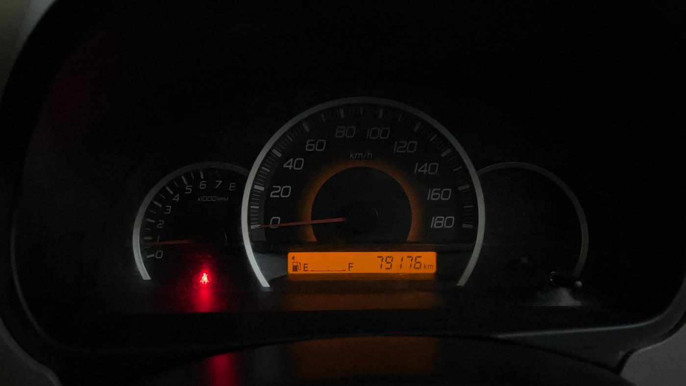 2015 Maruti Wagon R 1.0 VXI, Petrol, Manual, 79,070 km, Odometer Image