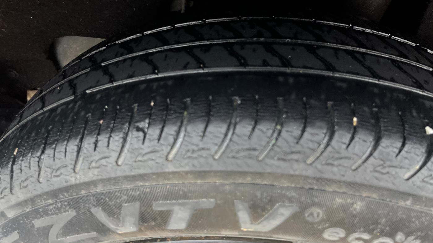 2019 Maruti Baleno DELTA PETROL 1.2, Petrol, Manual, 57,888 km, Left Rear Tyre Tread