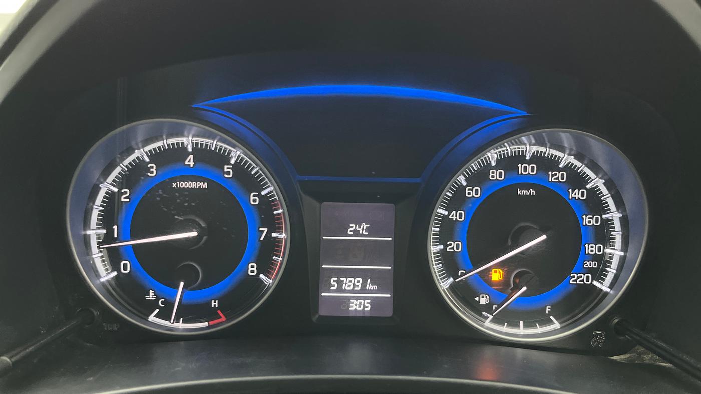 2019 Maruti Baleno DELTA PETROL 1.2, Petrol, Manual, 57,888 km, Odometer Image