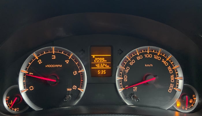 2013 Maruti Swift VDI, Diesel, Manual, 46,389 km, Odometer Image
