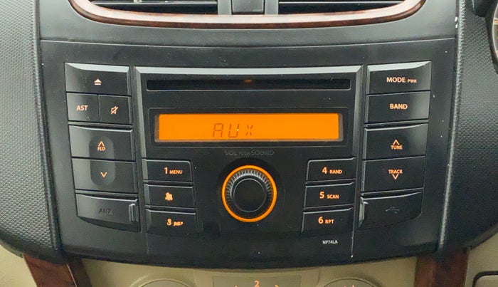 2012 Maruti Swift Dzire VXI, Petrol, Manual, 58,586 km, Infotainment System