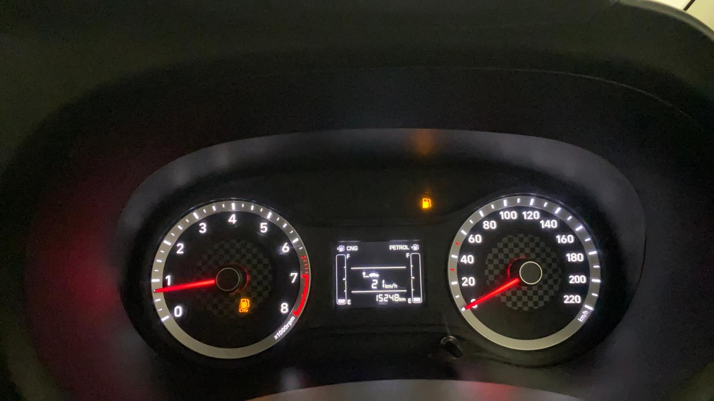 2022 Hyundai AURA S 1.2 CNG, CNG, Manual, 15,240 km, Odometer Image