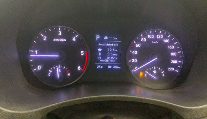 2018 Hyundai Verna 1.6 CRDI SX + AT, Diesel, Automatic, 1,01,963 km, Odometer Image