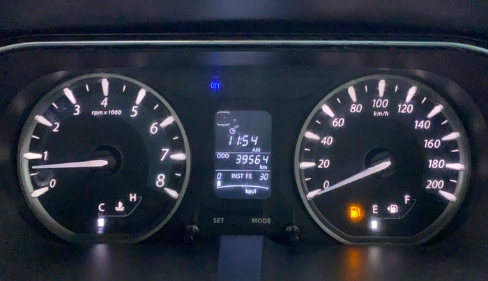 2017 Tata Zest XT RT, Petrol, Manual, 39,609 km, Odometer Image