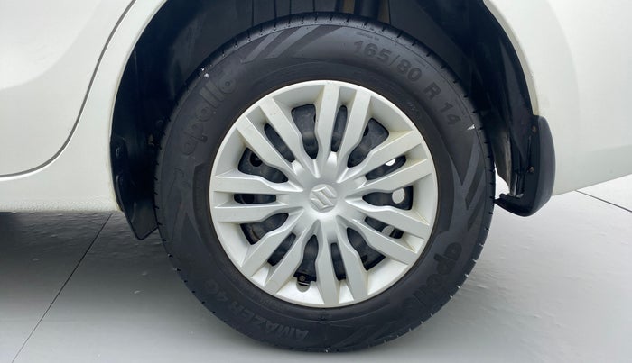 2017 Maruti Dzire VXI, Petrol, Manual, 54,596 km, Left Rear Wheel