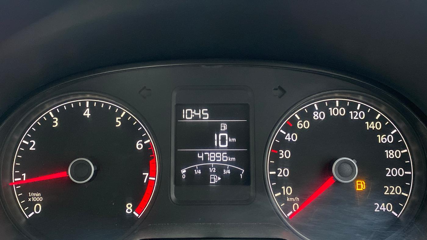 2017 Volkswagen Ameo COMFORTLINE 1.2, Petrol, Manual, 47,917 km, Odometer Image