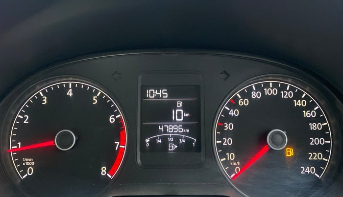 2017 Volkswagen Ameo COMFORTLINE 1.2, Petrol, Manual, 47,917 km, Odometer Image