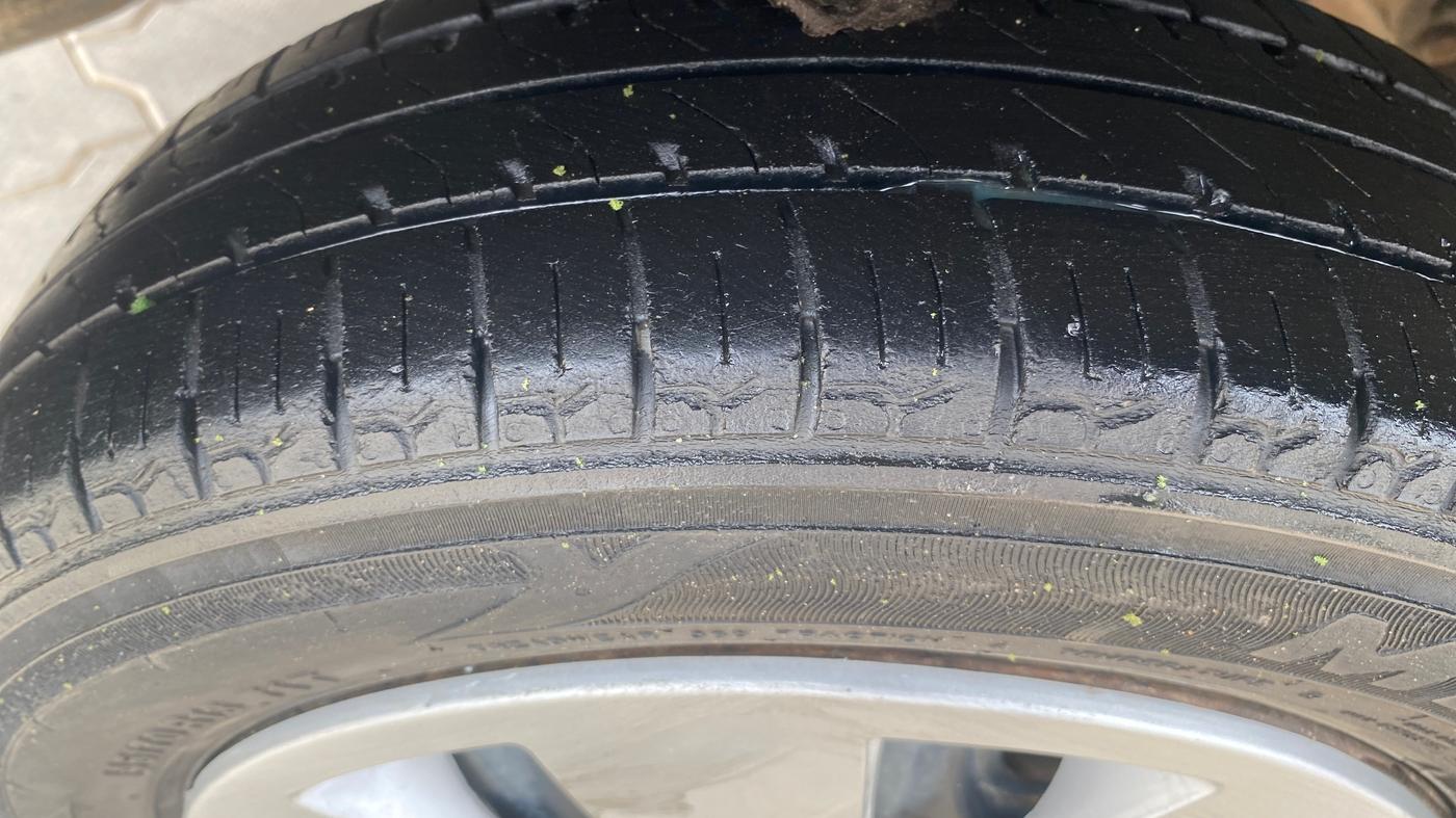 2013 Maruti Alto K10 VXI, Petrol, Manual, 43,720 km, Right Rear Tyre Tread