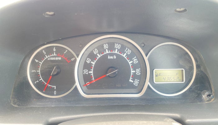 2013 Maruti Alto K10 VXI, Petrol, Manual, 43,647 km, Odometer Image