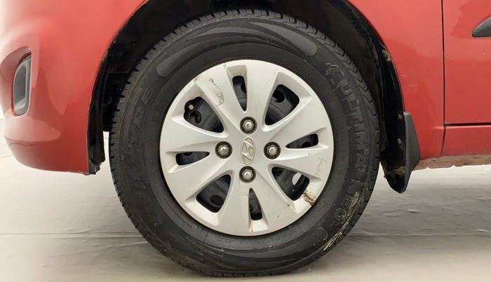 2012 Hyundai i10 MAGNA 1.1, Petrol, Manual, 1,00,144 km, Left Front Wheel