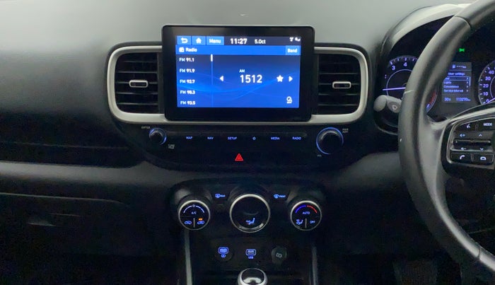 2019 Hyundai VENUE SX PLUS 1.0 TURBO DCT, Petrol, Automatic, 1,13,735 km, Air Conditioner