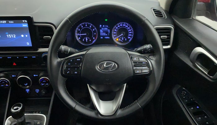 2019 Hyundai VENUE SX PLUS 1.0 TURBO DCT, Petrol, Automatic, 1,13,735 km, Steering Wheel Close Up