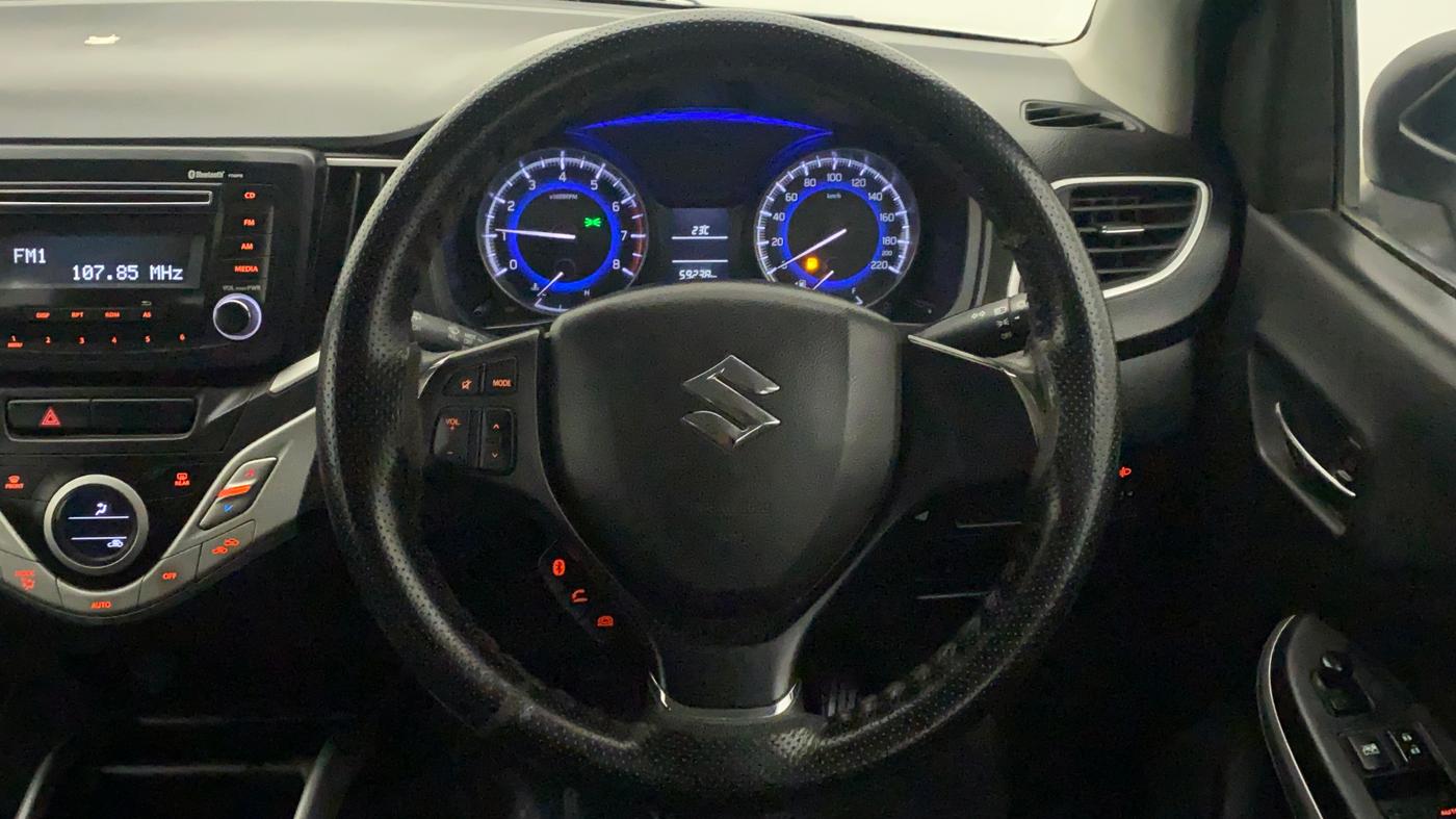 2017 Maruti Baleno DELTA PETROL 1.2, Petrol, Manual, 59,238 km, Steering Wheel Close Up