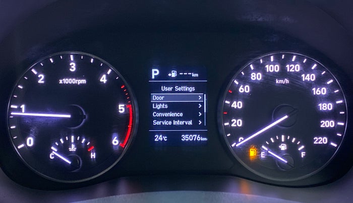 2019 Hyundai Verna 1.6 CRDI SX + AT, Diesel, Automatic, 35,076 km, Odometer Image