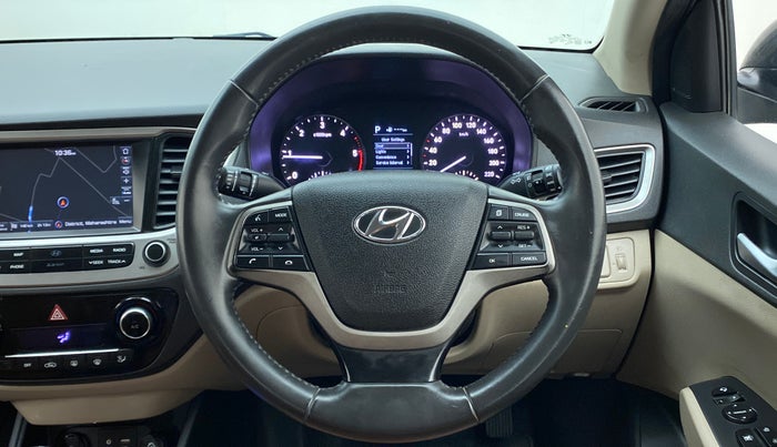 2019 Hyundai Verna 1.6 CRDI SX + AT, Diesel, Automatic, 35,076 km, Steering Wheel Close Up