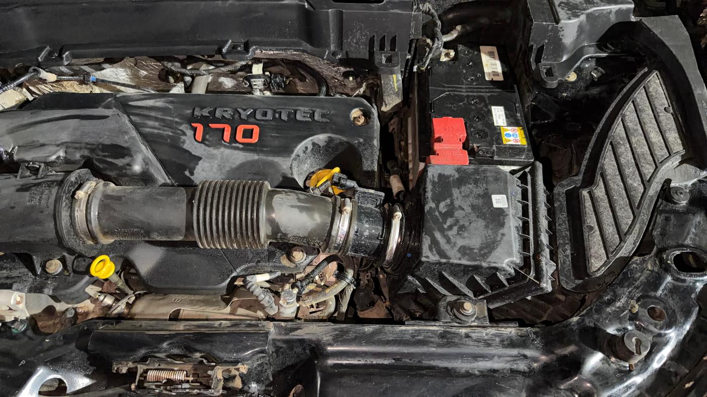 2022 Tata Harrier XZ PLUS 2.0L, Diesel, Manual, 43,368 km, Engine View - Left