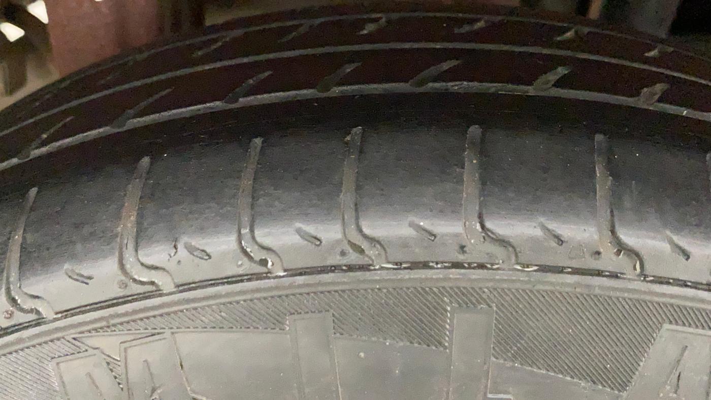 2014 Maruti Alto K10 VXI, Petrol, Manual, 75,190 km, Right Rear Tyre Tread